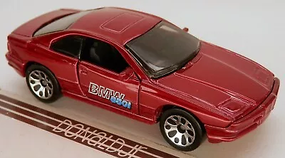 Matchbox 1990-1994 BMW 850i 8-Series E31 Dark Red 1:62 Scale • $6.89
