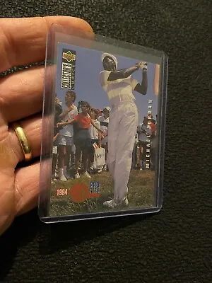 Michael Jordan Vintage Collector Card 1994 Upper Deck Golf Chicago Bulls GIFT • $69