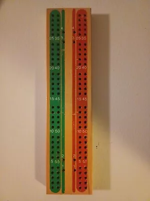 Vintage Cribbage Board • $11.63