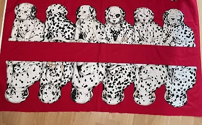 Dalmatian Dog Rose & Hubble Fabric SpotGalore 44  X 24  Make A Draught Excluder • £10