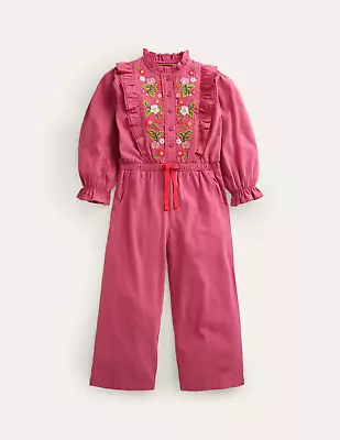 NWT Mini Boden Embroidered Jersey Jumpsuit • $56