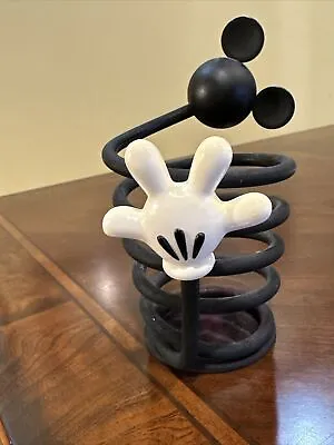 Mickey Mouse Pen Holder Vintage Very Rare Must See This One • $18.99