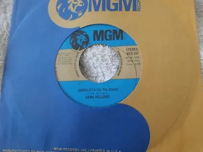 £1.99 • Buy Hank Williams / Jambalaya / Honky Tonk Blues / Usa Band Of Gold Series Label  Ex