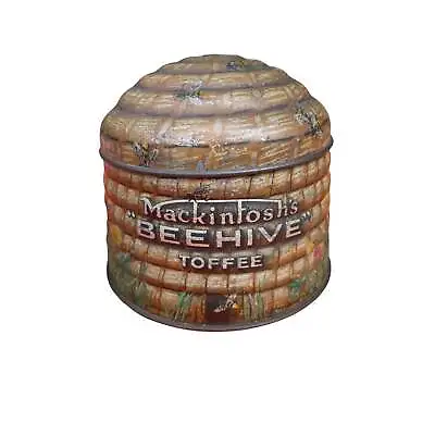 £95 • Buy 1920's Mackintosh's Beehive Toffee Tin
