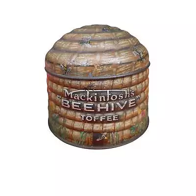 £95 • Buy 1920's Mackintosh's Beehive Toffee Tin