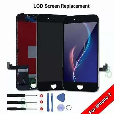 For Apple IPhone 7 LCD Screen Replacement Digitizer Touch Display Assembly+Tools • £10.99