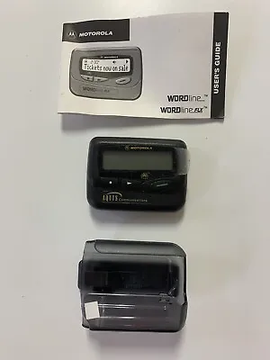 Brand New Motorola Wordline Flex 900 MHz Pager With Holster! • $40