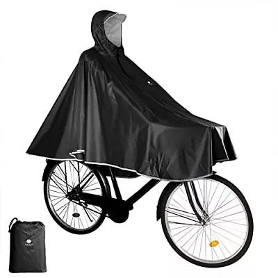 Anyoo Waterproof Rain Poncho Bike Bicycle Rain Capes  Assorted Sizes  Colors  • $26.08