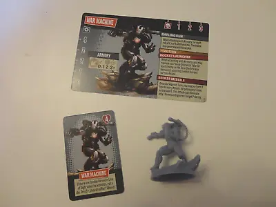 Marvel Zombies Board Game. Kickstarter Exclusive Super Hero: War Machine + Cards • £8