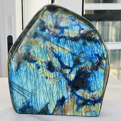 4340G Natural Labradorite Quartz Crystal Freeform Mineral Specimen Healing • $1.25