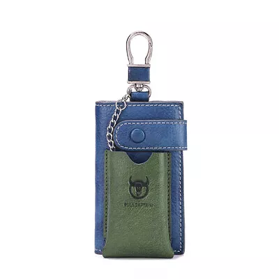 Stylish Cowhide Waist Bag Large Capacity Multi-function Keychain Bag • $28.99