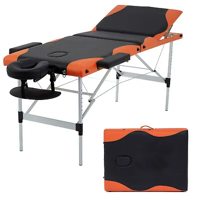 Massage Table Massage Bed Spa Bed 84 Inch Height Adjustable 3 Fold • $109.99