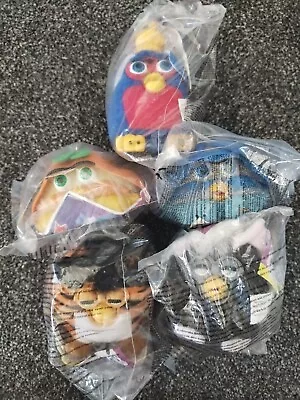 McDonalds Furby  Happy Meal Toys X5 New Sealed • £20