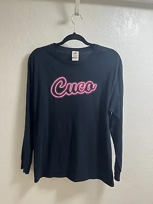 Cuco “para Mi” Long Sleeve Tour Tee Size Medium Pink Neon • $35