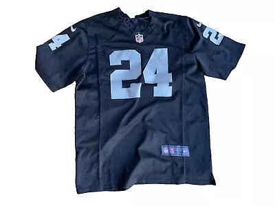 Las Vegas Raiders Nike NFL On Field Jersey - Lynch #24- Adult Size Small • £25