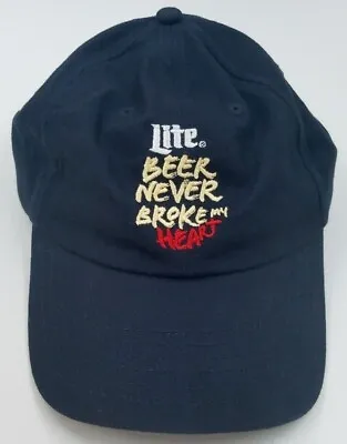 Miller Lite Luke Combs Edition Beer Never Broke My Heart Strapback Hat Cap • $19