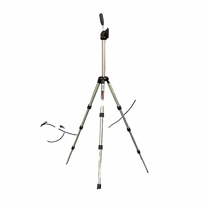 MANFROTTO PPhoto Camera Video TRIPOD 3405/ 390 HEAD& RCAtripod • $65