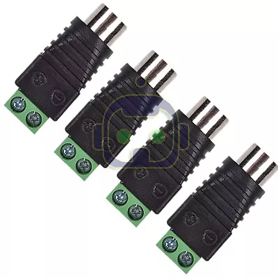 4X Speaker Wire Cable To Audio Female RCA Connector Adapter Jack Plug Bose M633 • $4.95