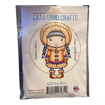 INUIT MARCI-La-La Land Crafts Cling Mount Rubber Stamp-Stamping Craft • $12