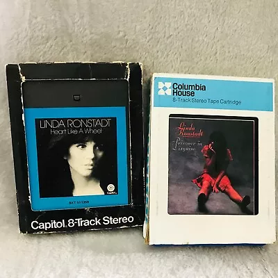 Linda Ronstadt 8 Track Tapes Heart Like A Wheel Prisoner In Disguise Untested • $8.98