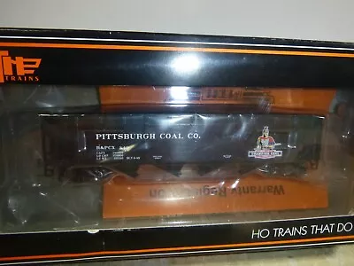 /  Ho Mth Rtr Car- Pittsburgh 40' Quad Coal Hopper Car With Load-81-75008 • $35