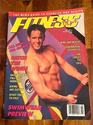 FITNESS PLUS Bodybuilding Exercise Muscle Magazine 4-92 • $4.99