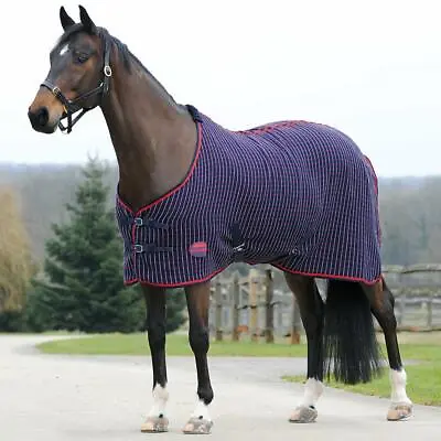 £51.29 • Buy Weatherbeeta Waffle Cooler Horse Travel Stable Rug - Navy/Red/White