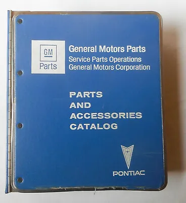 $110.95 • Buy 1987 - 1993 Pontiac Bonneville Parts Catalog Manual Original Gm 