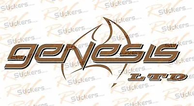 WINDSOR GENESIS WITH LTD 768mm Wide Caravan Decal Sticker Vintage Graphics • $75