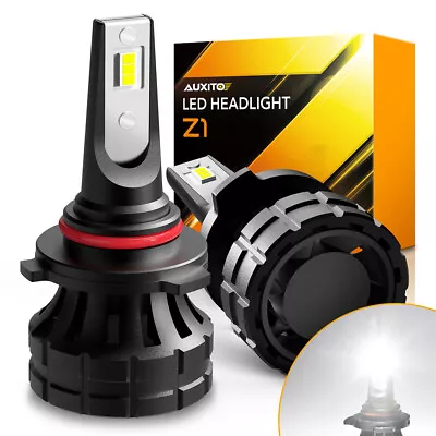 AUXITO 9012 HIR2 LED Headlight Bulbs Kit High Low Beam Super Bright 6500K White • $22.41