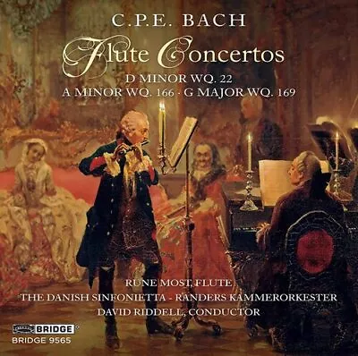 Carl Philipp Emanuel Bach : C.P.E. Bach: Flute Concertos: D Minor WQ22/A Minor • £14.87