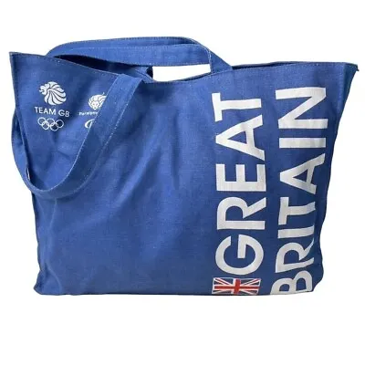 Great Britain Team GB Paralympics Tote Bag Blue U • $13.79