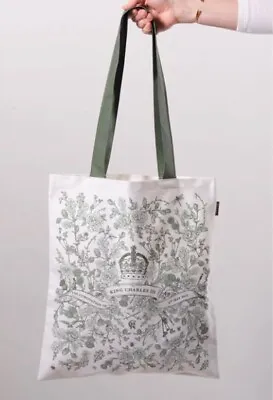 Victoria Eggs King Charles III Coronation Tote Bag 43x35cm • $105.80