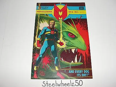 Miracleman #6 Comic Eclipse 1986 1st Print Alan Moore John Ridgeway Miracle Man • $9.99