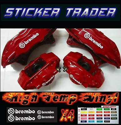 $12.99 • Buy Brembo Caliper Stickers For Mitsubishi Evolution CT9A CP9A EVO 7 8 9