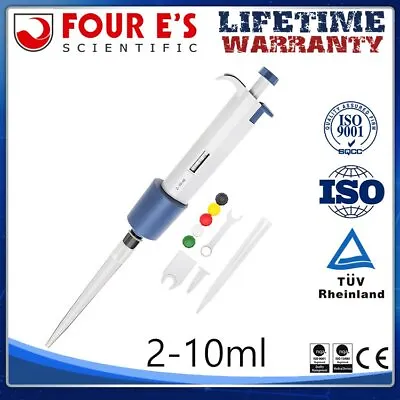 2ml-10ml Single-channel Pipettes Variable Volume Transfer Pipetman Lab Pipettor • $27.99