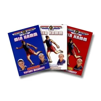Soccer Secrets Complete Boxed Set On DVD With Mia Hamm D79 • $7.59