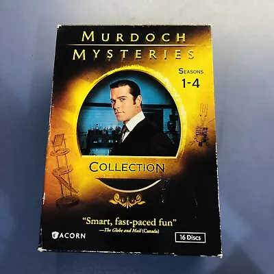 Murdoch Mysteries: Seasons 1-4 Collection (DVD) • $20