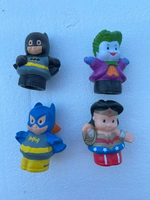 $12 • Buy Fisher Price Little People DC FRIENDS SUPER HEROES Superman Batman Wonder Woman