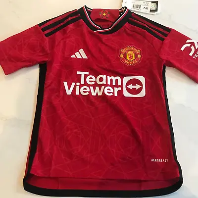 Manchester United Childs Age 7-8 Shirt Home Kit 2023/24 Official Genuine BNWT • £32.95