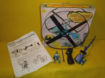 1976 Mego Comic Action Heroes Batman's Flying Batcopter In Original Box • $224.99