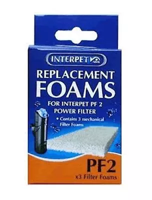 Interpet PF2 Filter Replacement Foam For Aquarium Fish Tank Media Filtration • £5.99