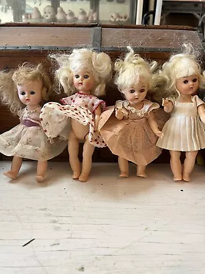 Vintage Vogue Dresses Outfits Lot Of 4 With Dolls - See Description • $27.07