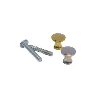 Small Lawyers Bookcase Knob - Brass Or Nickel • $1.80