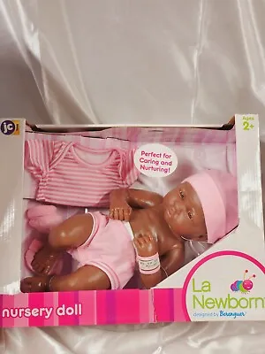 Berenguer La Newborn 13  Baby Girl Vinyl Doll Lifelike African American Nursery  • $39.90