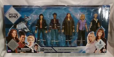 Doctor Who 10TH Doctor's The Companions Set 6 5  Figures MIB • $45