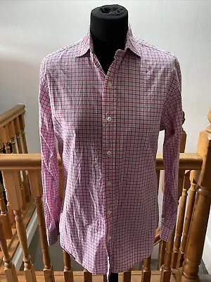 Polo Ralph Lauren Pink Check Shirt Size S • £25
