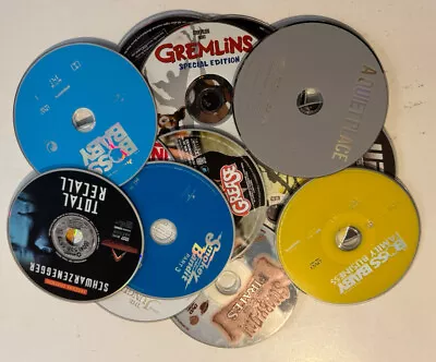 100 Bulk Wholesale Lot - DVD Disc Movies Cheap For Resellers - FAST SHIPPING! • $30.31