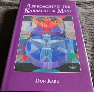 Approaching The Kabbalah Of Maat Don Karr Limited HB Occult Magick • $150