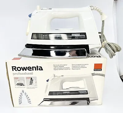 £29.65 • Buy Rowenta Professional Inox Steam Iron - Pre-Owed TESTED AND WORKING